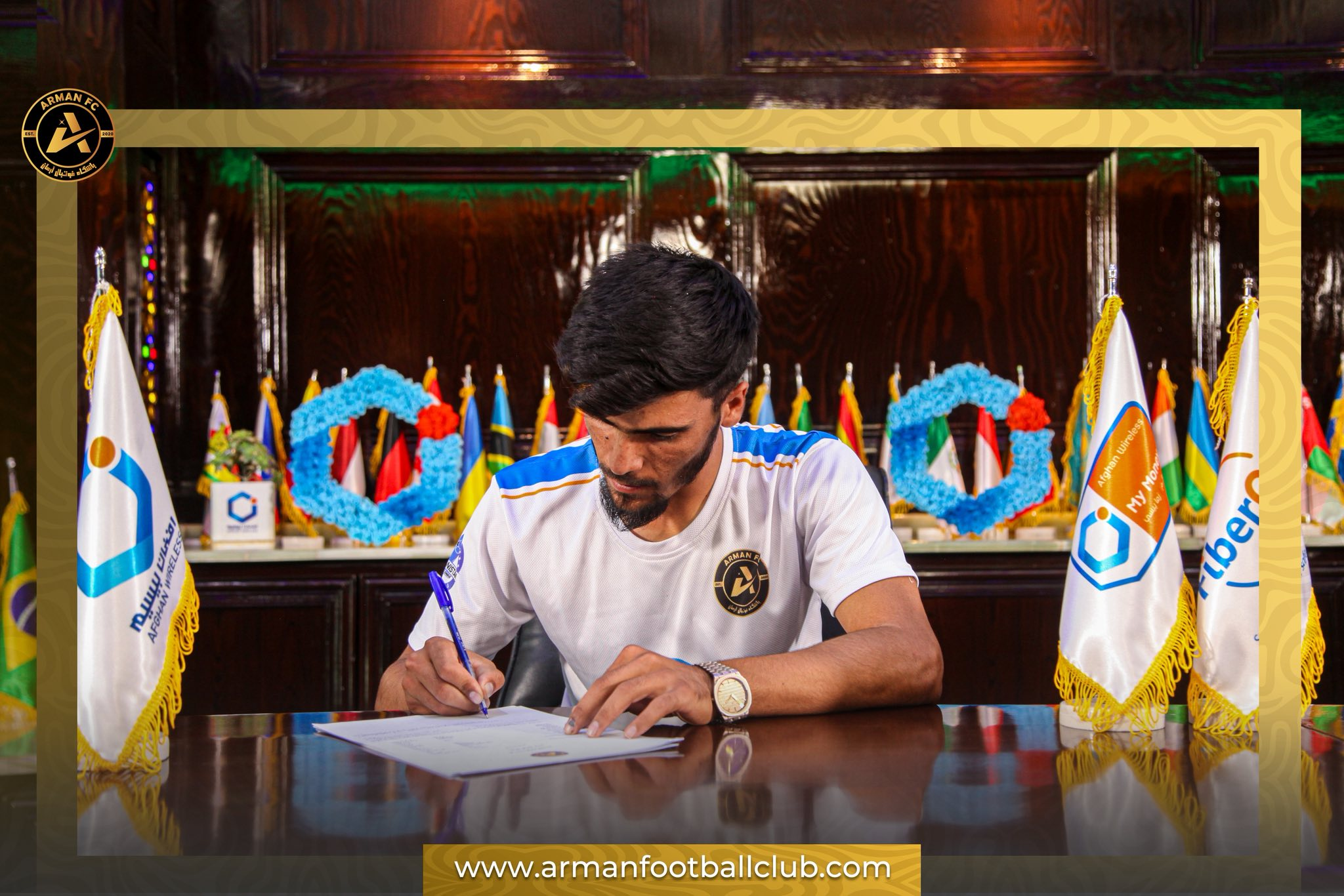 Arman FC has officially signed Afghan winger Rashid Nazari, a national U20 and U23 player, ahead of the fifth season of the Afghanistan Champions League. Known for his speed and goal-scoring ability, Nazari is set to boost Arman’s attack and bring pride to Afghan football fans.