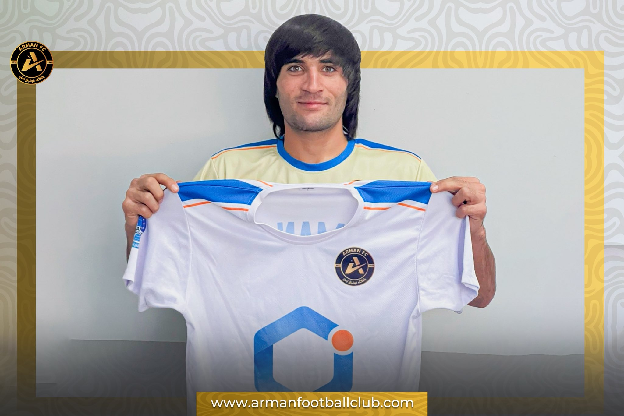 Ehsan Ahmad Rahmani signs with Arman FC ahead of the fifth season of the Afghanistan Champions League.