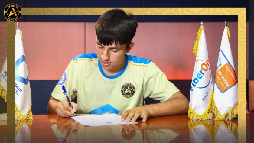 Hakim Khan Niazi signs with Arman FC ahead of the fifth season of the Afghanistan Champions League.