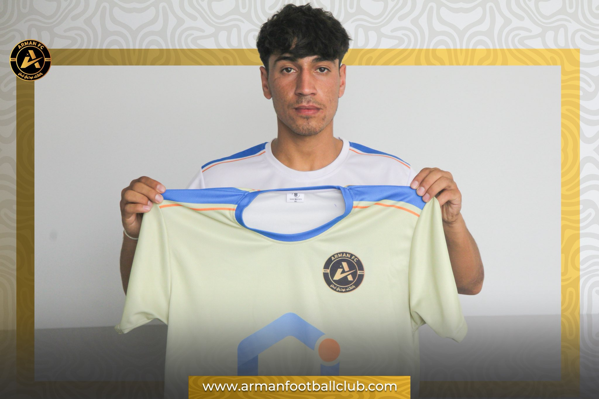 Goal scorer Mohammad Waris Shirzai signs with Arman FC ahead of Afghanistan Champions League Season 5.